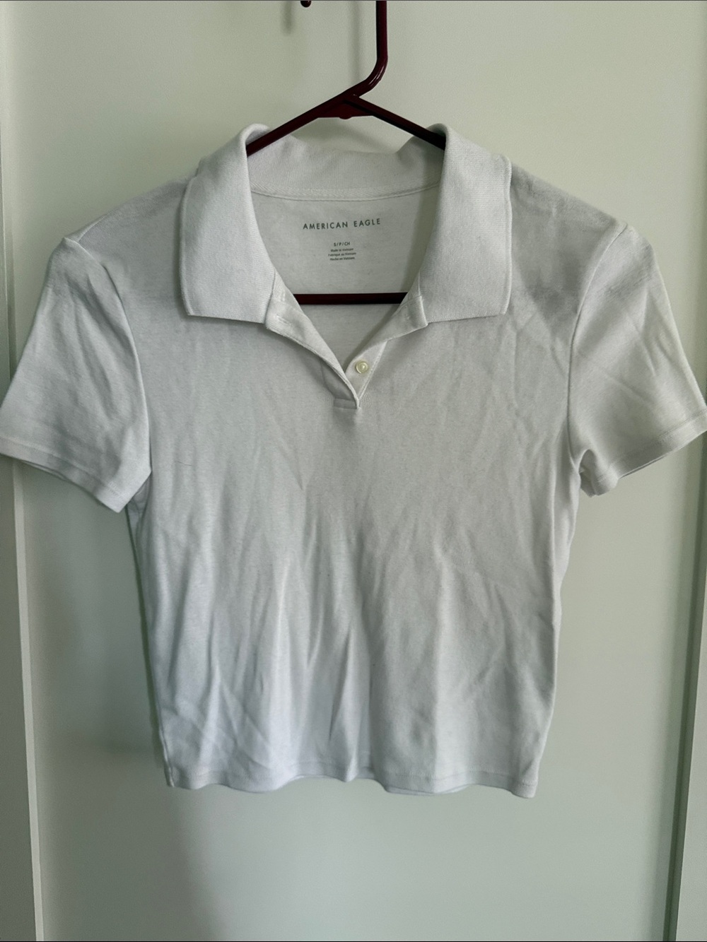collared crop top
